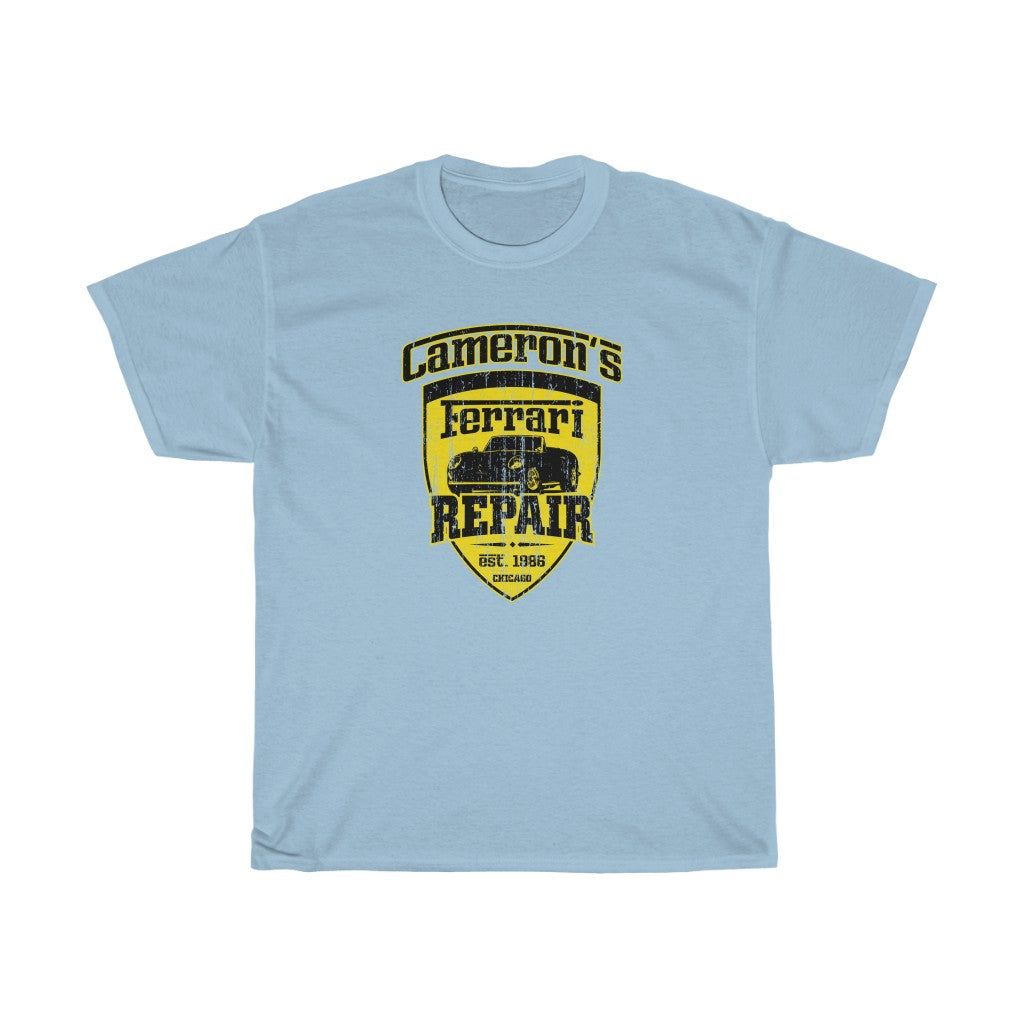 Cameron's Ferrari Repair Men's Relaxed Fit Short Sleeve Tee