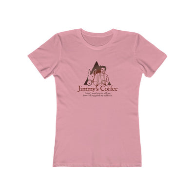 Jimmy's Coffee Women's Boyfriend Tee