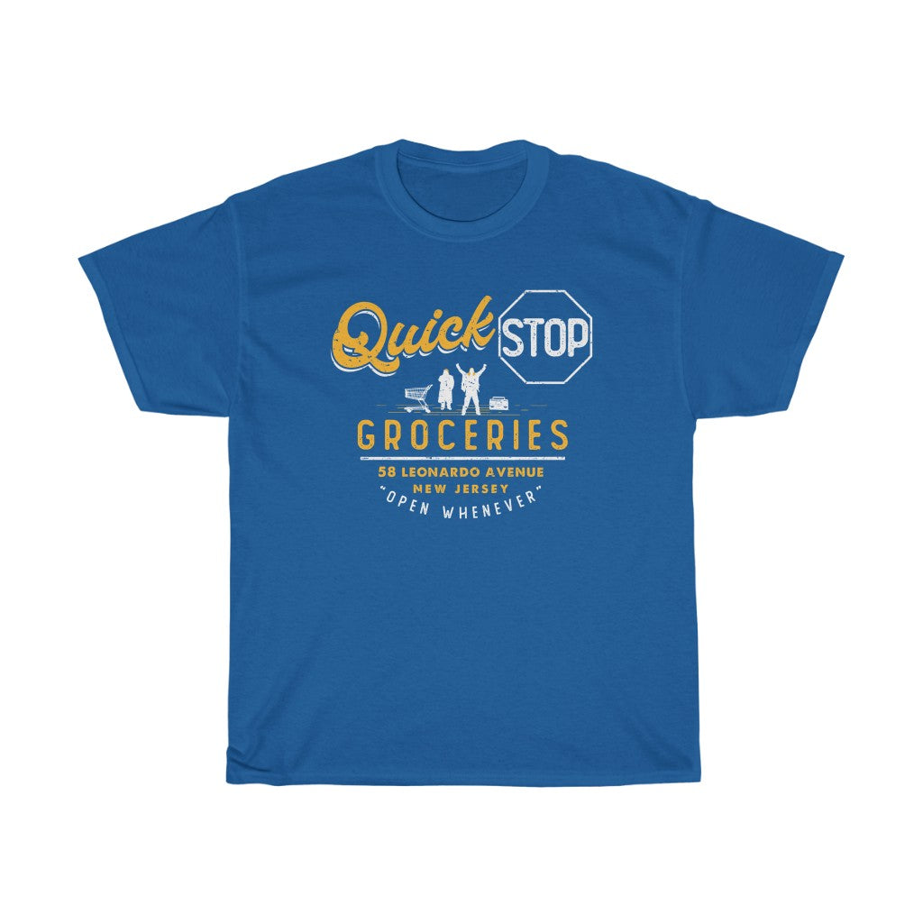 Quick Stop Groceries Men's Relaxed Fit Short Sleeve Tee