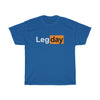 Leg day Men's Relaxed Fit Short Sleeve Tee