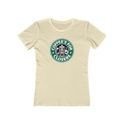 Coffee's For Closers Women's Boyfriend Tee