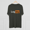 Leg day Men's/Unisex Tri-Blend Ultra Soft Tee