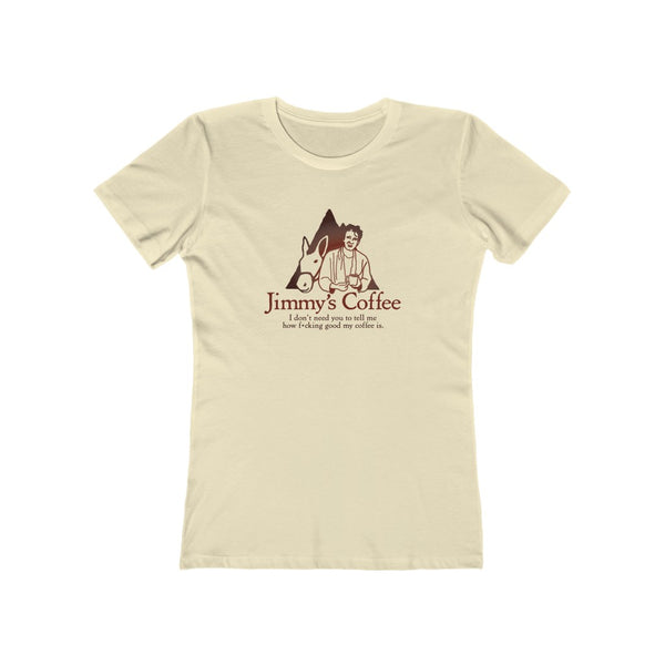 Jimmy's Coffee Women's Boyfriend Tee