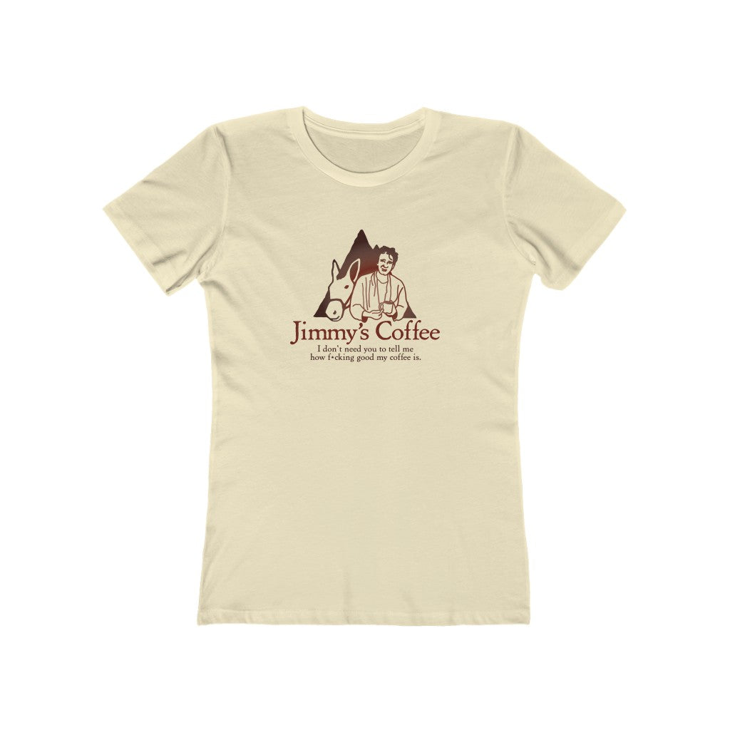 Jimmy's Coffee Women's Boyfriend Tee