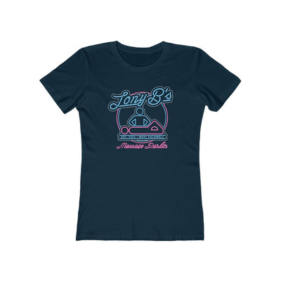 Tony B's Massage Parlor Women's Boyfriend Tee