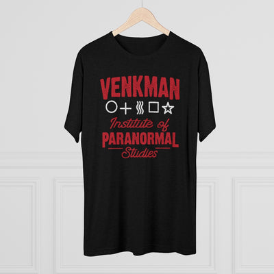 Venkman Institute of Paranormal Studies Men's/Unisex Tri-Blend Ultra Soft Tee