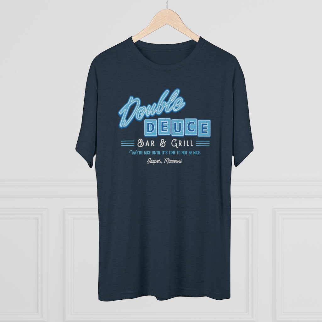 Double Deuce Men's/Unisex Tri-Blend Ultra Soft Tee