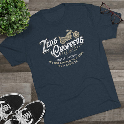 Zed's Choppers Men's/Unisex Tri-Blend Ultra Soft Tee