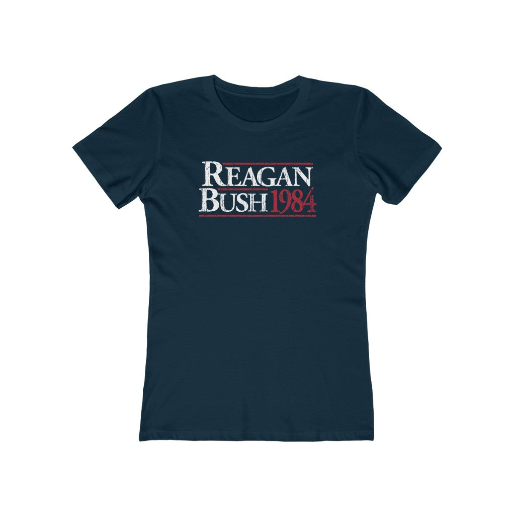 Reagan Bush '84 Women's Boyfriend Tee