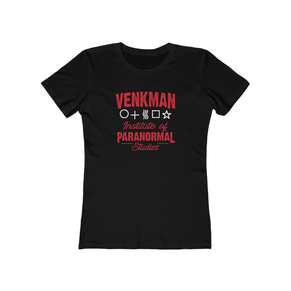 Venkman Institute of Paranormal Studies Women's Boyfriend Tee