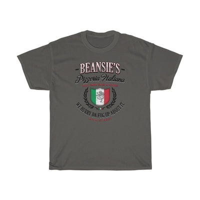 Beansie's Pizzeria Italiana Men's Relaxed Fit Short Sleeve Tee