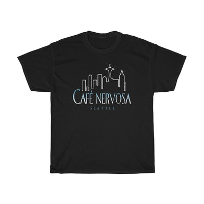 Café Nervosa Men's Relaxed Fit Short Sleeve Tee