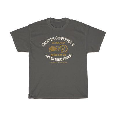 Chester Copperpot's Adventure Tours Men's Relaxed Fit Short Sleeve Tee