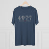 4077 Men's/Unisex Tri-Blend Ultra Soft Tee