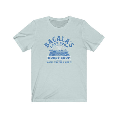 Bacala's Last Stop Hobby Shop Men's/Unisex Super Soft Tee