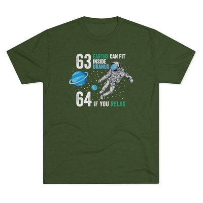 63 Earths Men's/Unisex Tri-Blend Ultra Soft Tee