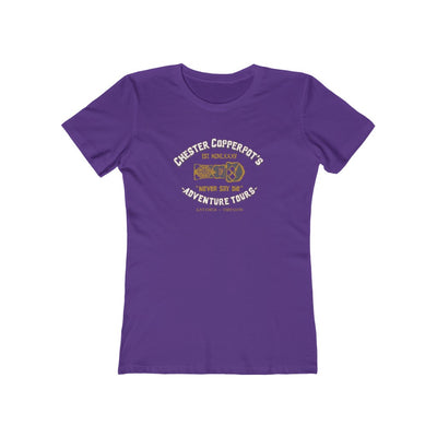 Chester Copperpot's Adventure Tours Women's Boyfriend Tee