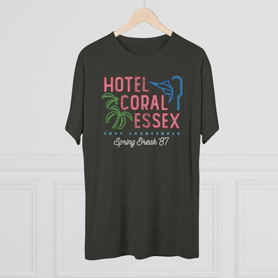 Hotel Coral Essex Men's/Unisex Tri-Blend Ultra Soft Tee