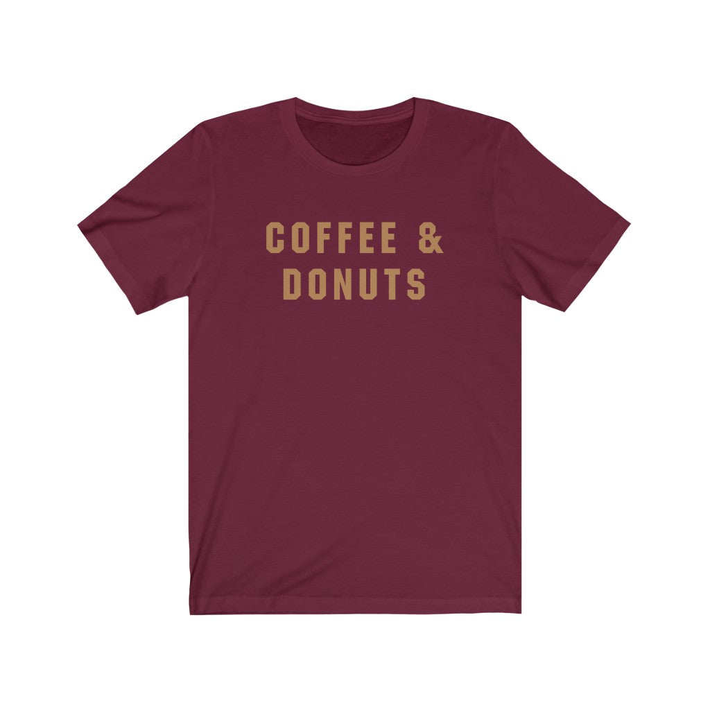Coffee &amp; Donuts Men's/Unisex Super Soft Tee