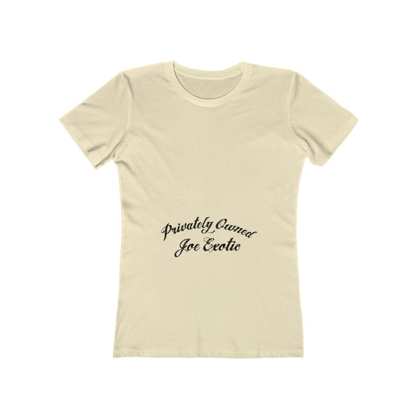 Privately Owned Joe Exotic Women's Boyfriend Tee
