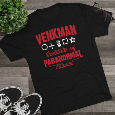 Venkman Institute of Paranormal Studies Men's/Unisex Tri-Blend Ultra Soft Tee