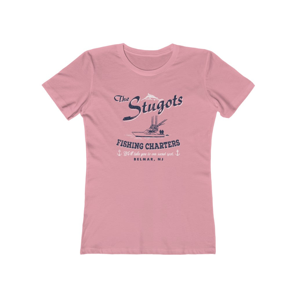 The Stugots Fishing Charters Women's Boyfriend Tee