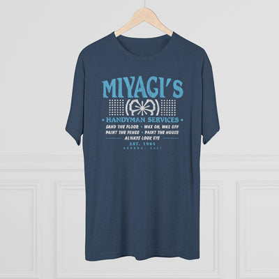 Miyagi's Handyman Services Men's/Unisex Tri-Blend Ultra Soft Tee