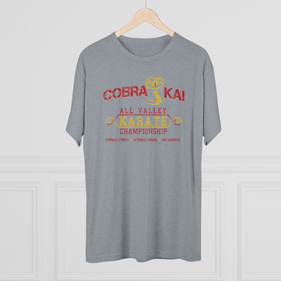 All Valley Karate Championship Men's/Unisex Tri-Blend Ultra Soft Tee