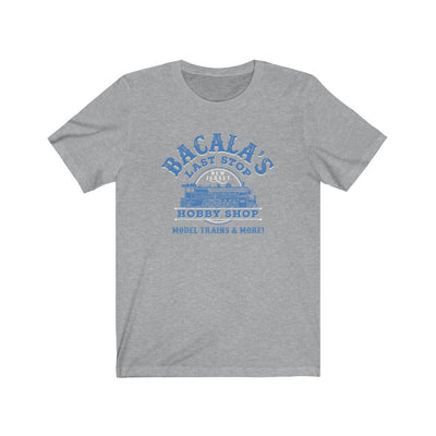 Bacala's Last Stop Hobby Shop Men's/Unisex Super Soft Tee