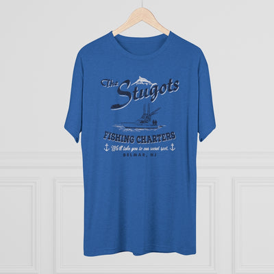 The Stugots Fishing Charters Men's/Unisex Tri-Blend Ultra Soft Tee