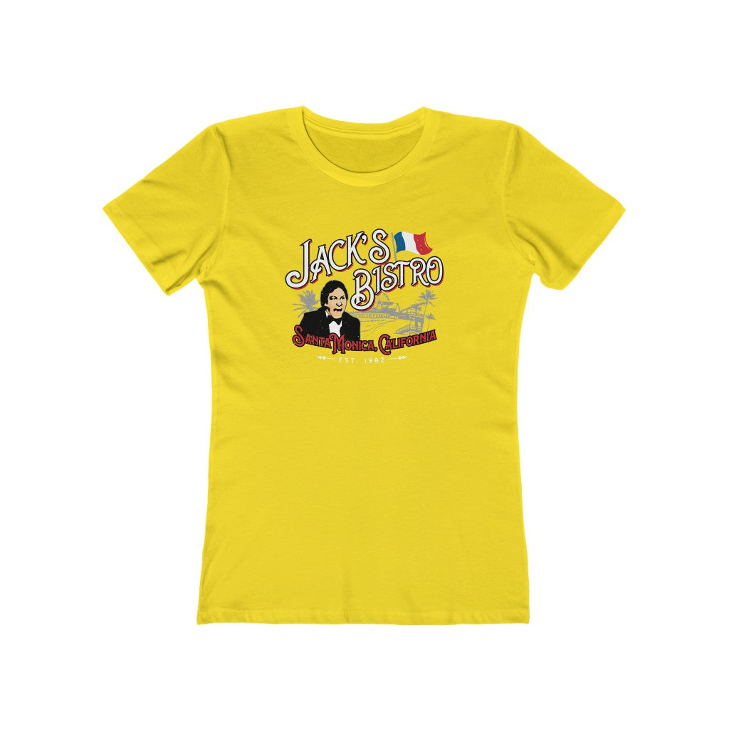 Jack's Bistro Women's Fitted Boyfriend Tee