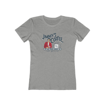 Jimmy's Serious Gourmet Coffee Women's Boyfriend Tee