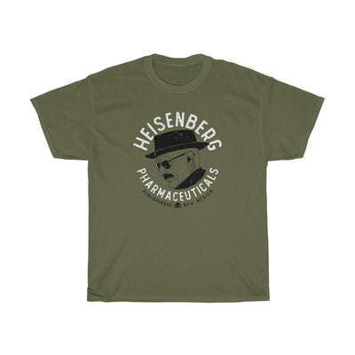 Heisenberg Pharmaceuticals Men's Relaxed Fit Short Sleeve Tee