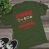 Venkman Institute of Paranormal Studies Men's/Unisex Tri-Blend Ultra Soft Tee