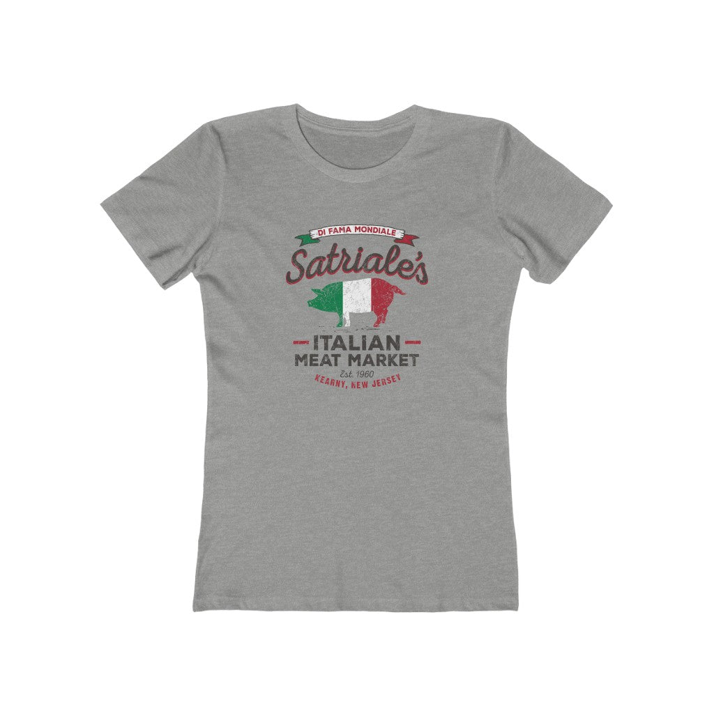 Di Fama Mondiale Satriale's Women's Fitted Boyfriend Tee