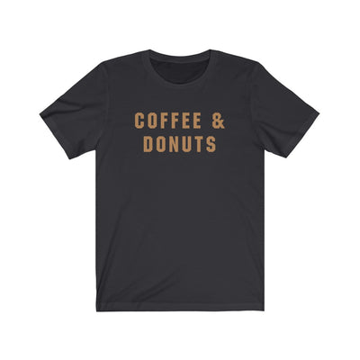 Coffee & Donuts Men's/Unisex Super Soft Tee