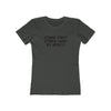 Strike First, Strike Hard, No Mercy Women's Boyfriend Tee