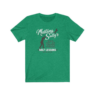 Mustang Sally's Golf Lessons Men's/Unisex Super Soft Tee