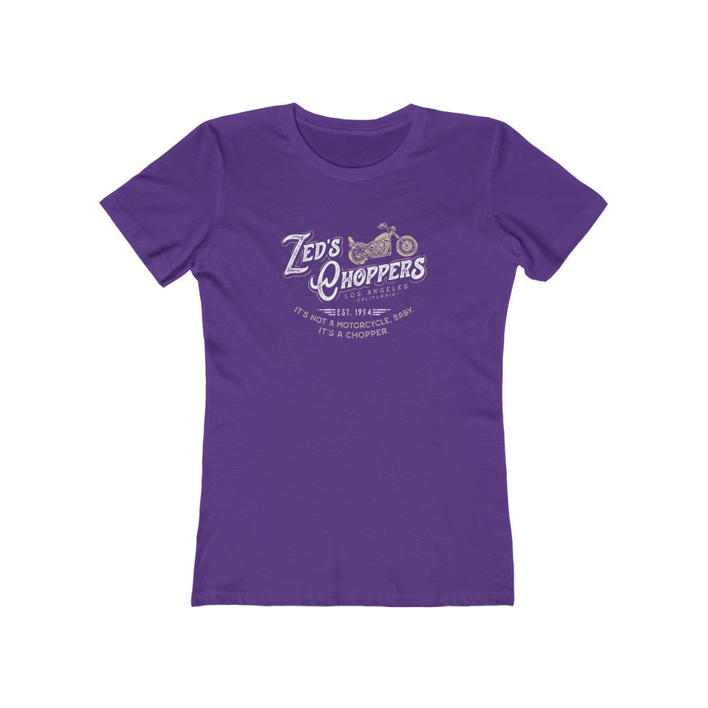 Zed's Choppers Women's Boyfriend Tee