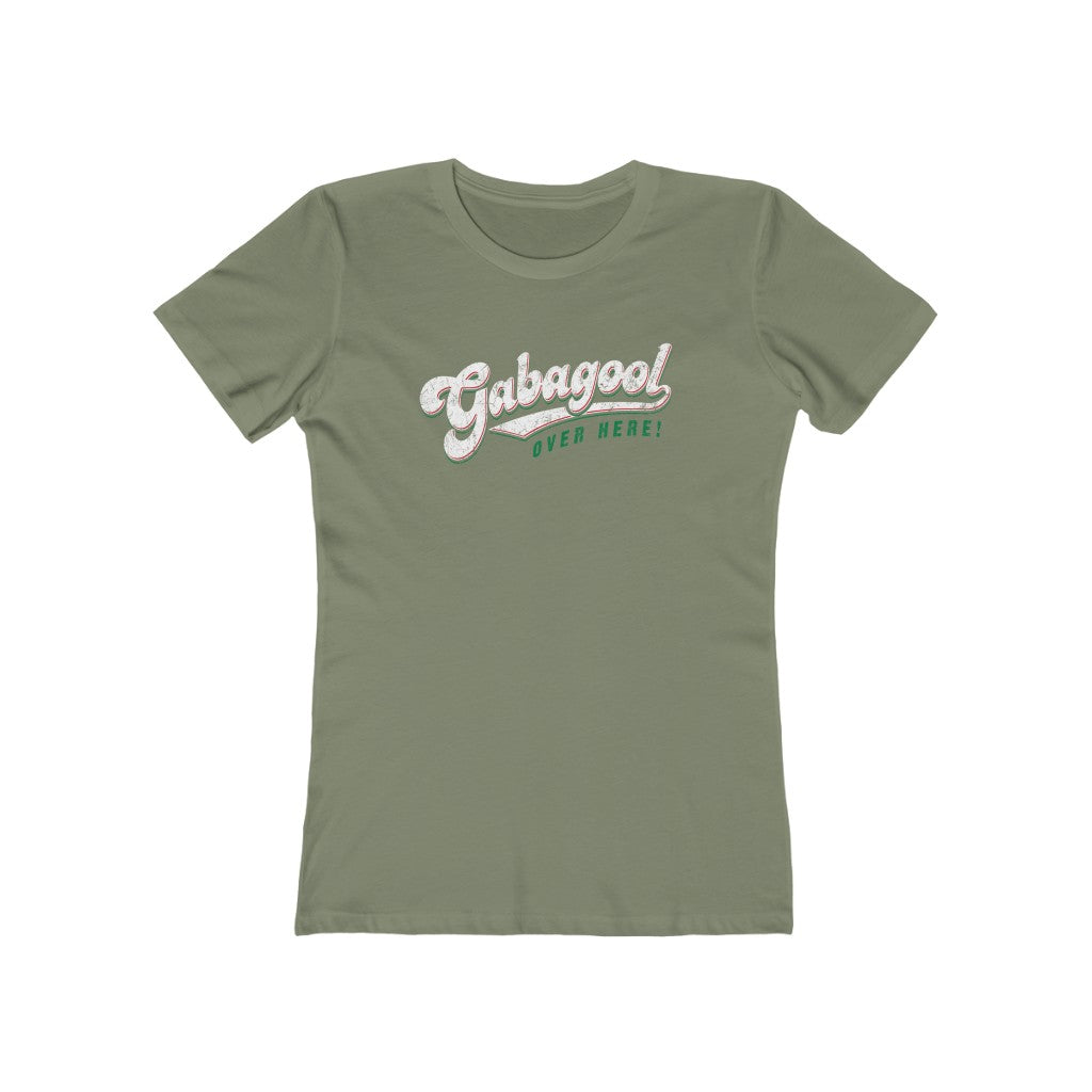Gabagool, Over Here!  Women's Boyfriend Tee