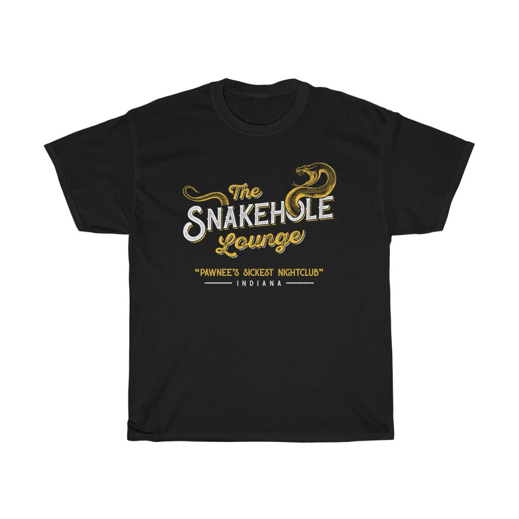 The Snakehole Lounge Men's Relaxed Fit Short Sleeve Tee