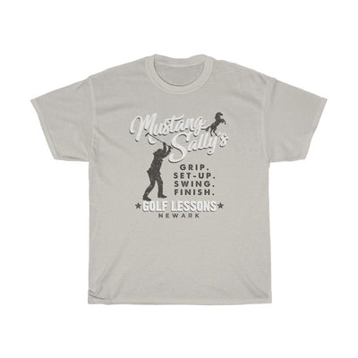 Mustang Sally's Golf Lessons Men's Relaxed Fit Short Sleeve Tee