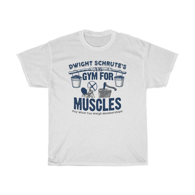 Dwight Schrute's Gym Men's Relaxed Fit Short Sleeve Tee