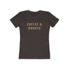 Coffee & Donuts Women's Boyfriend Tee