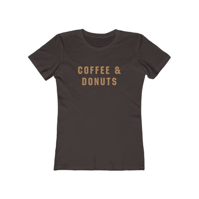 Coffee & Donuts Women's Boyfriend Tee