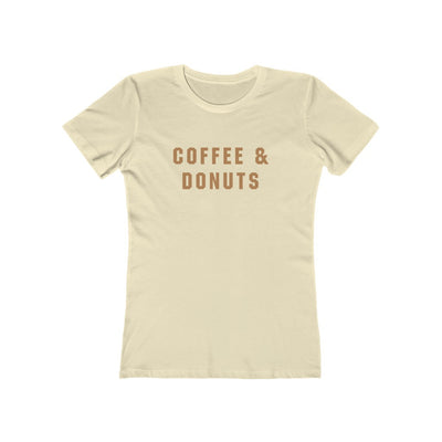 Coffee & Donuts Women's Boyfriend Tee