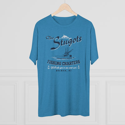 The Stugots Fishing Charters Men's/Unisex Tri-Blend Ultra Soft Tee