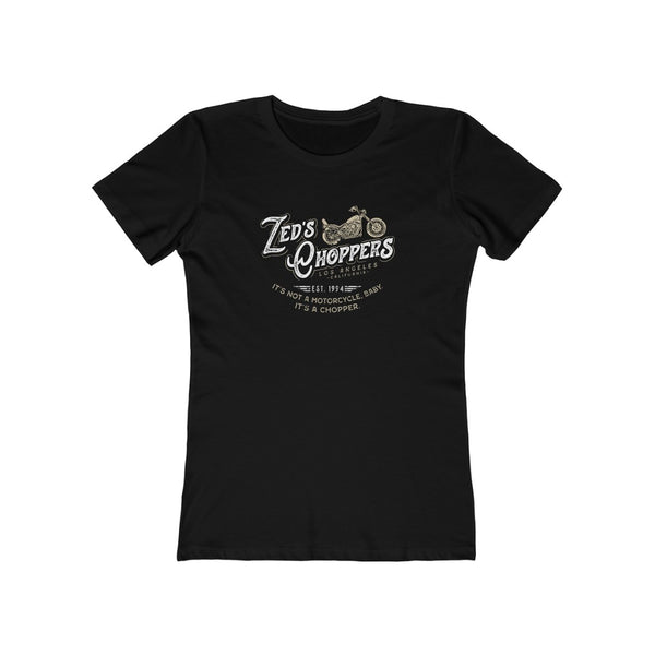 Zed's Choppers Women's Boyfriend Tee