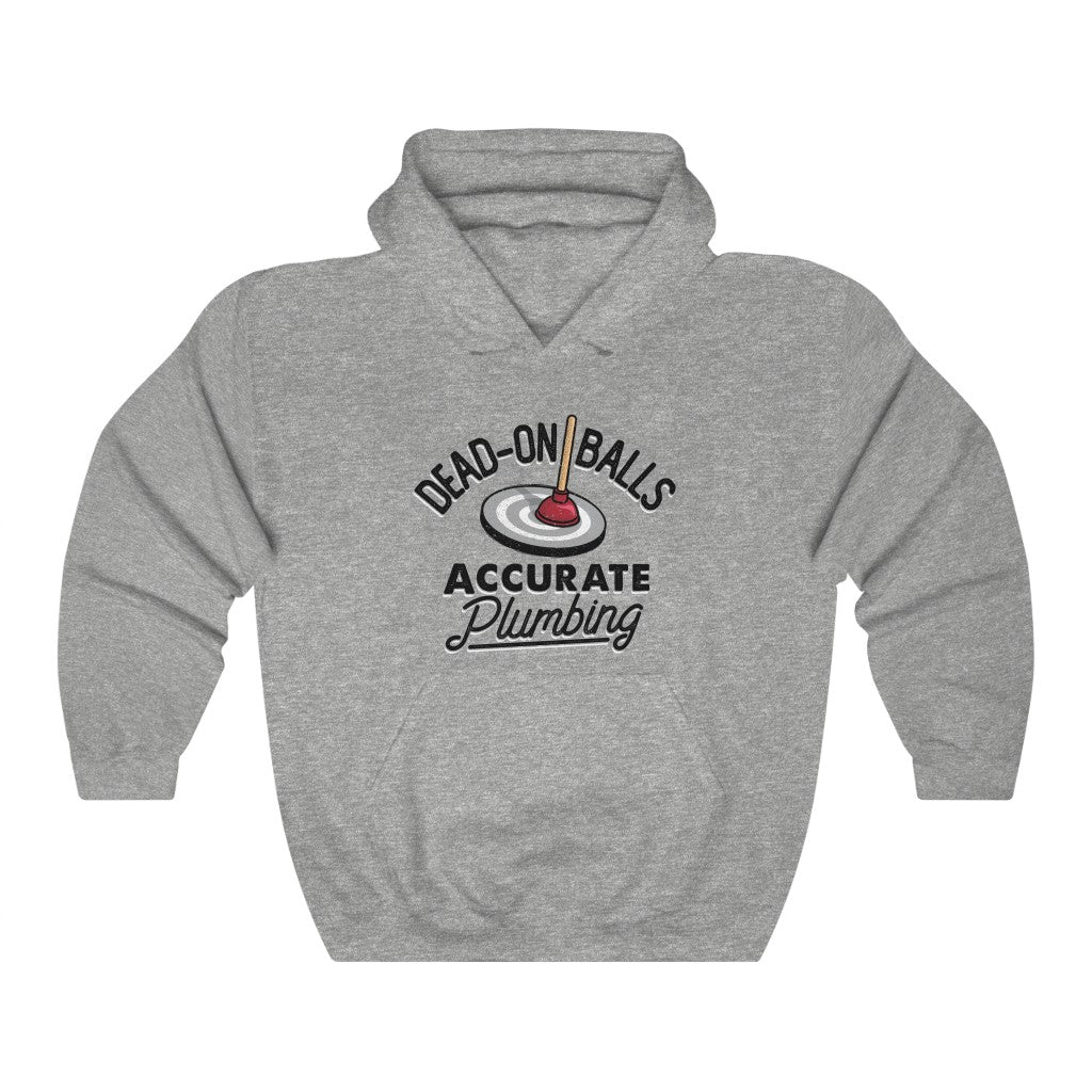 Dead-On Balls Accurate Plumbing Men's/Unisex Hoodie