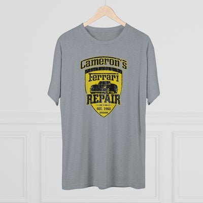 Cameron's Ferrari Repair Men's/Unisex Tri-Blend Ultra Soft Tee